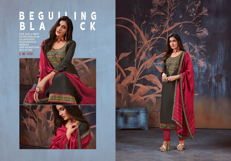 Panch Ratna Mahek Vol 2 Parampara Silk Party Wear Salwar Suits