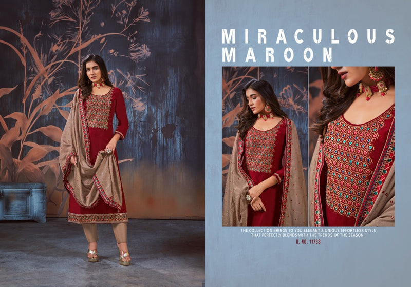 Panch Ratna Mahek Vol 2 Parampara Silk Party Wear Salwar Suits