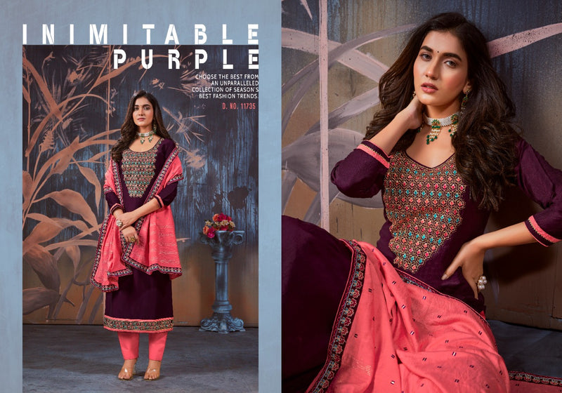 Panch Ratna Mahek Vol 2 Parampara Silk Party Wear Salwar Suits