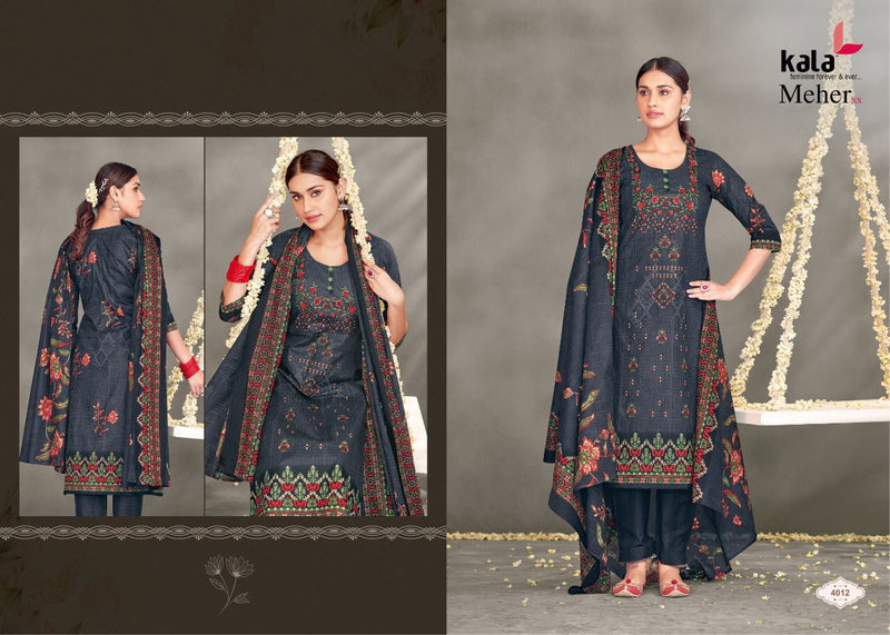 Kala Maher NX Cotton Printed Party Wear Salwar Suits