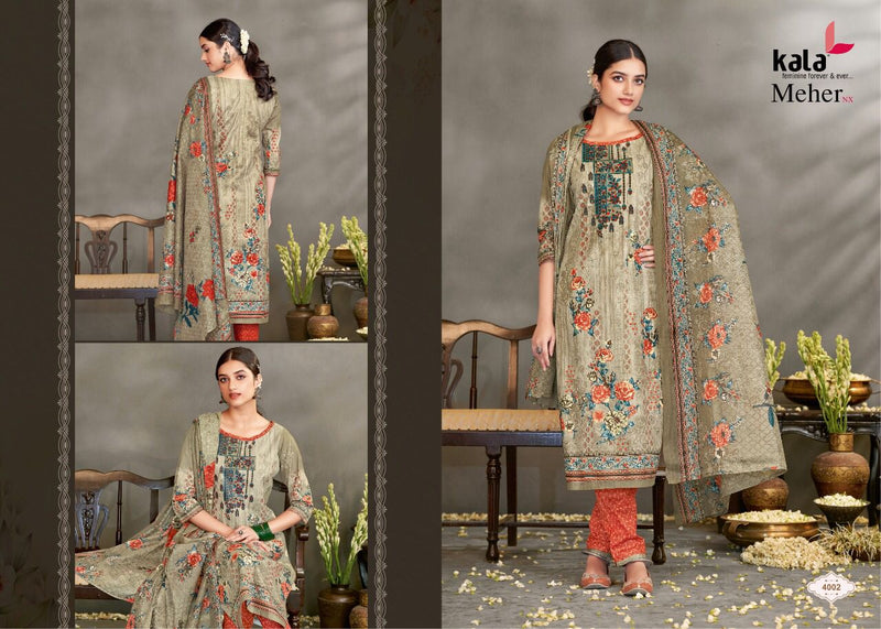Kala Maher NX Cotton Printed Party Wear Salwar Suits