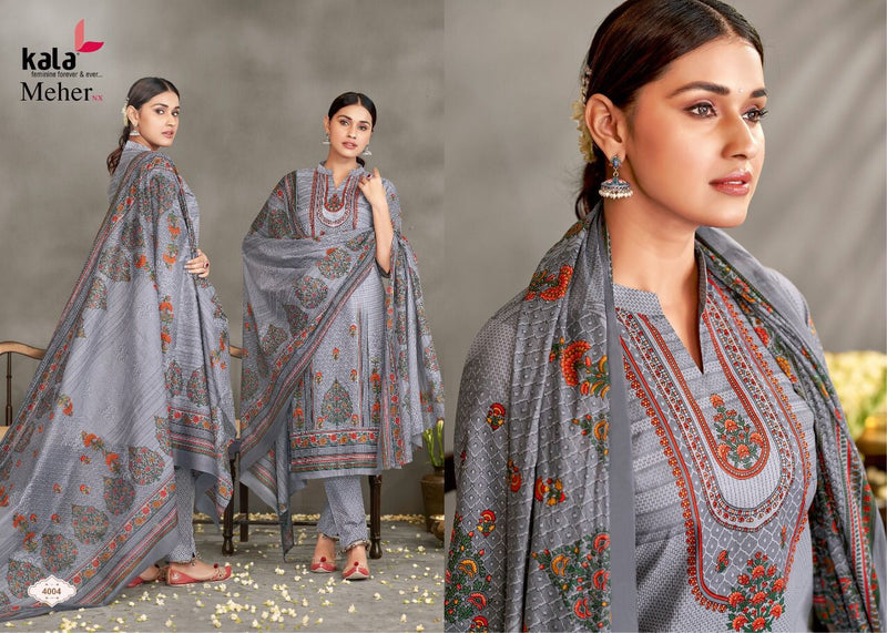 Kala Maher NX Cotton Printed Party Wear Salwar Suits