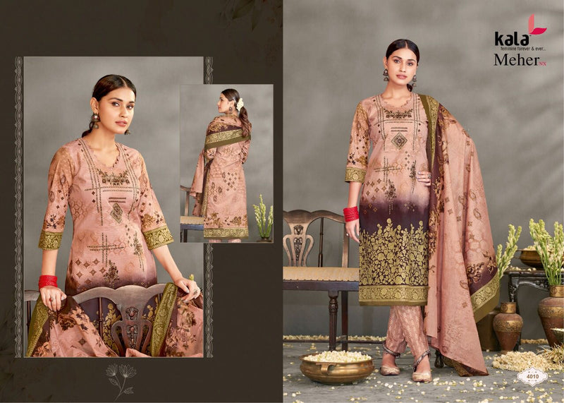 Kala Maher NX Cotton Printed Party Wear Salwar Suits