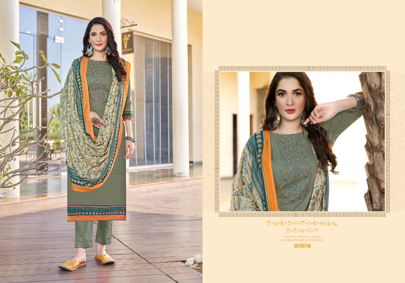 Levisha Mahira Lawn Cotton Embroidered Festive Wear Salwar Suits