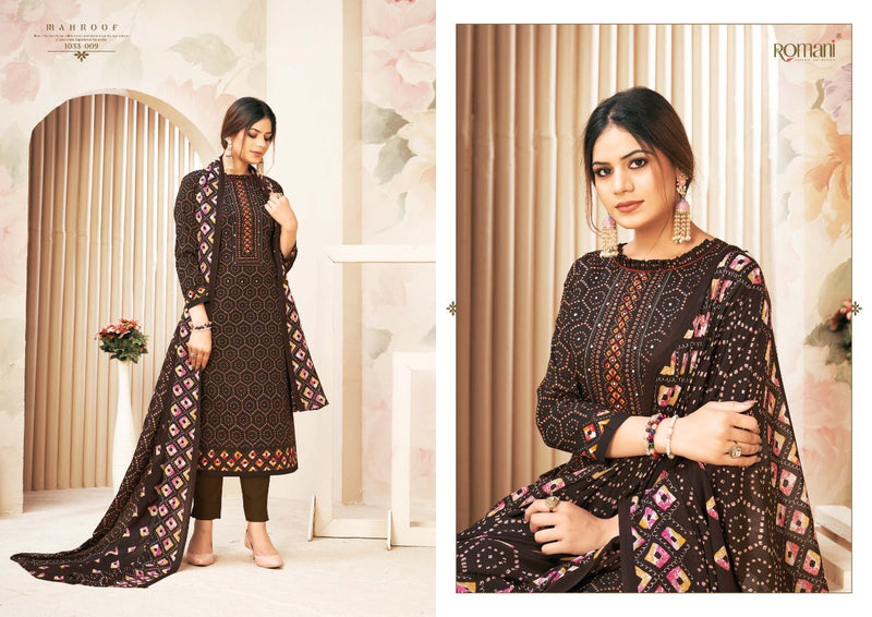 Romani Mahroof Soft Cotton Digital Printed Party Wear Salwar Suits