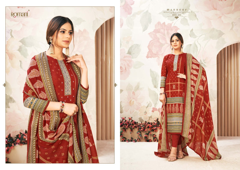Romani Mahroof Soft Cotton Digital Printed Party Wear Salwar Suits