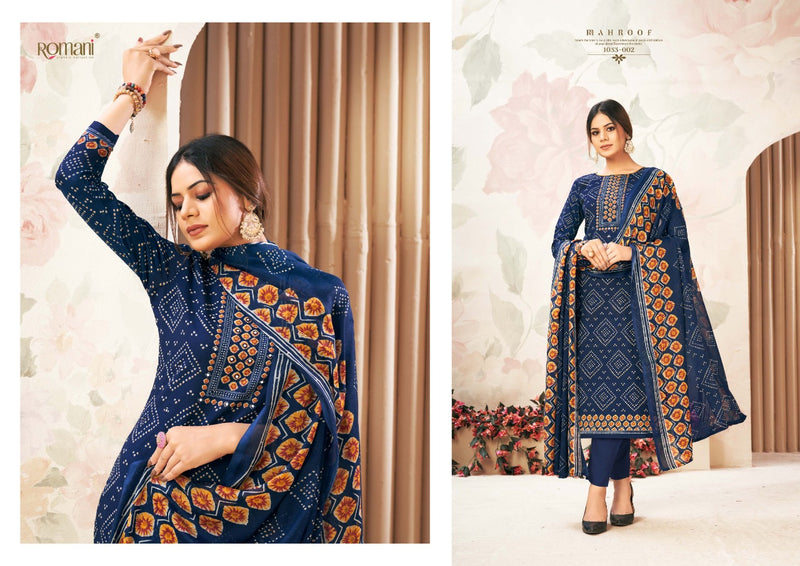 Romani Mahroof Soft Cotton Digital Printed Party Wear Salwar Suits