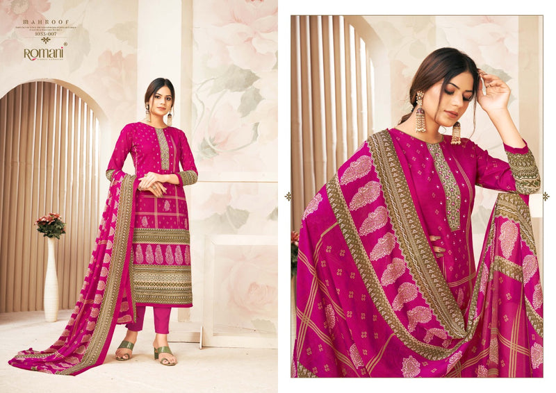Romani Mahroof Soft Cotton Digital Printed Party Wear Salwar Suits