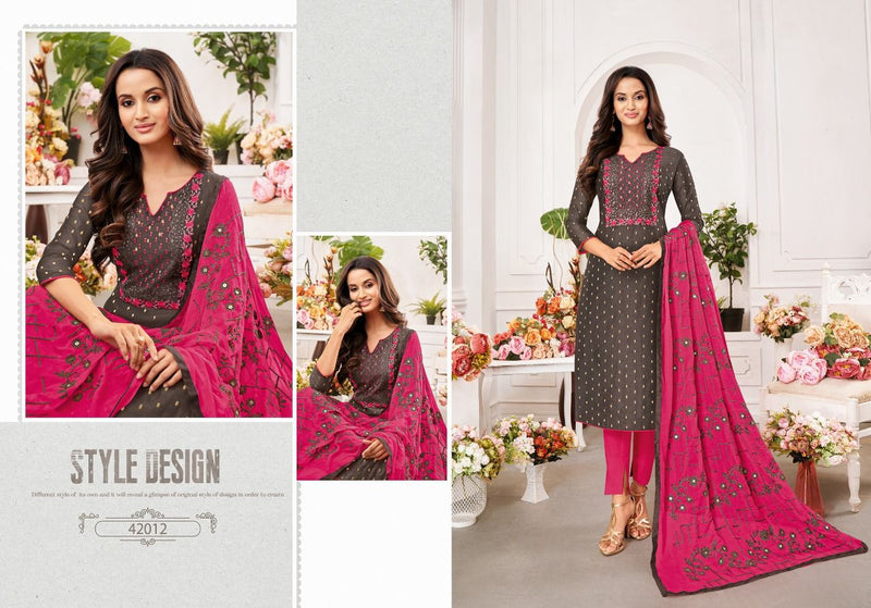 MF MAIRIN VOL 7 Modal Silk With Heavy embroidery Work Stylish Designer Party Wear salwar Suit