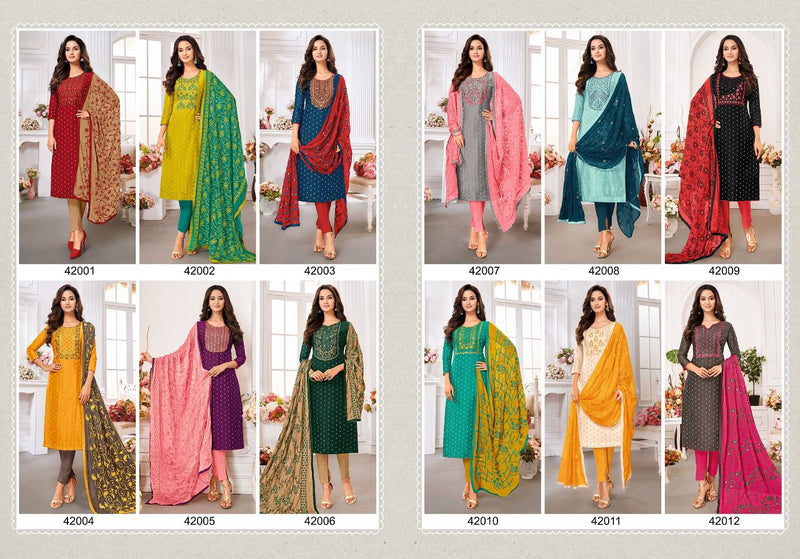 MF MAIRIN VOL 7 Modal Silk With Heavy embroidery Work Stylish Designer Party Wear salwar Suit