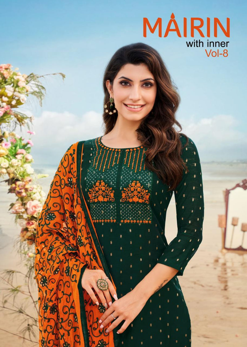 Kapil Trendz Mairin Vol 8 Modal With Fancy Work Stylish Designer Festive Wear Salwar Kameez