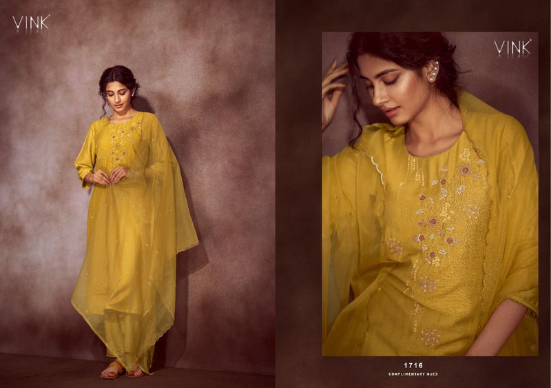 Vink Majestic Pure Viscose With Heavy Embroidery Work Stylish Designer Fancy Casual Wear Kurti