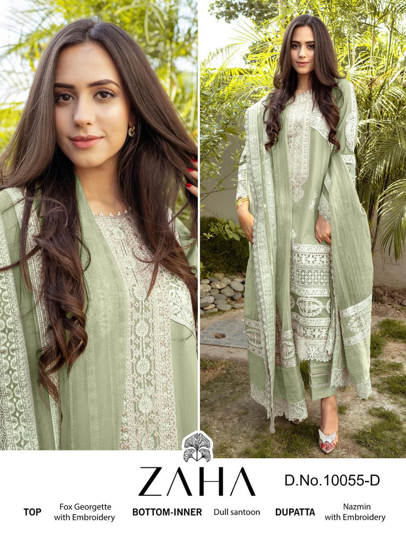 Zaha Malika Vol 2 Georgette With Beautiful Work Stylish Designer Festive Wear Fancy Salwar Kameez