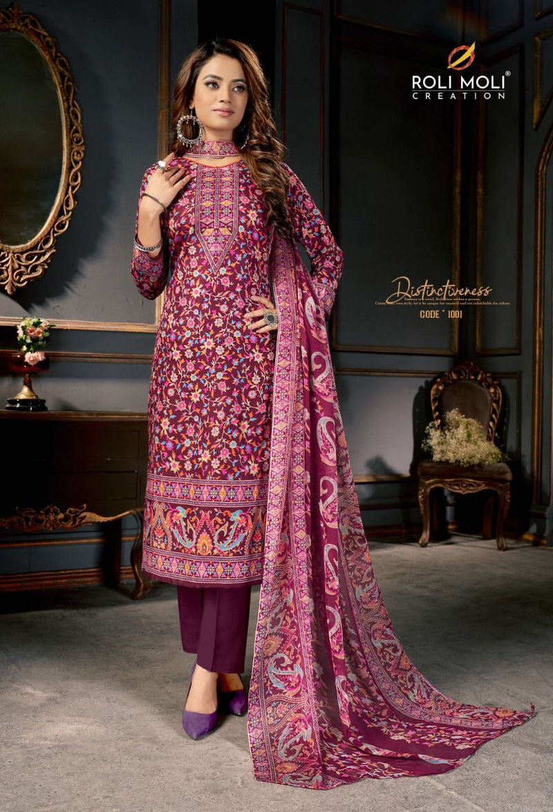 Roli Moli Creation Mallika Heavy Indo Designer Festive Wear Salwar Suits