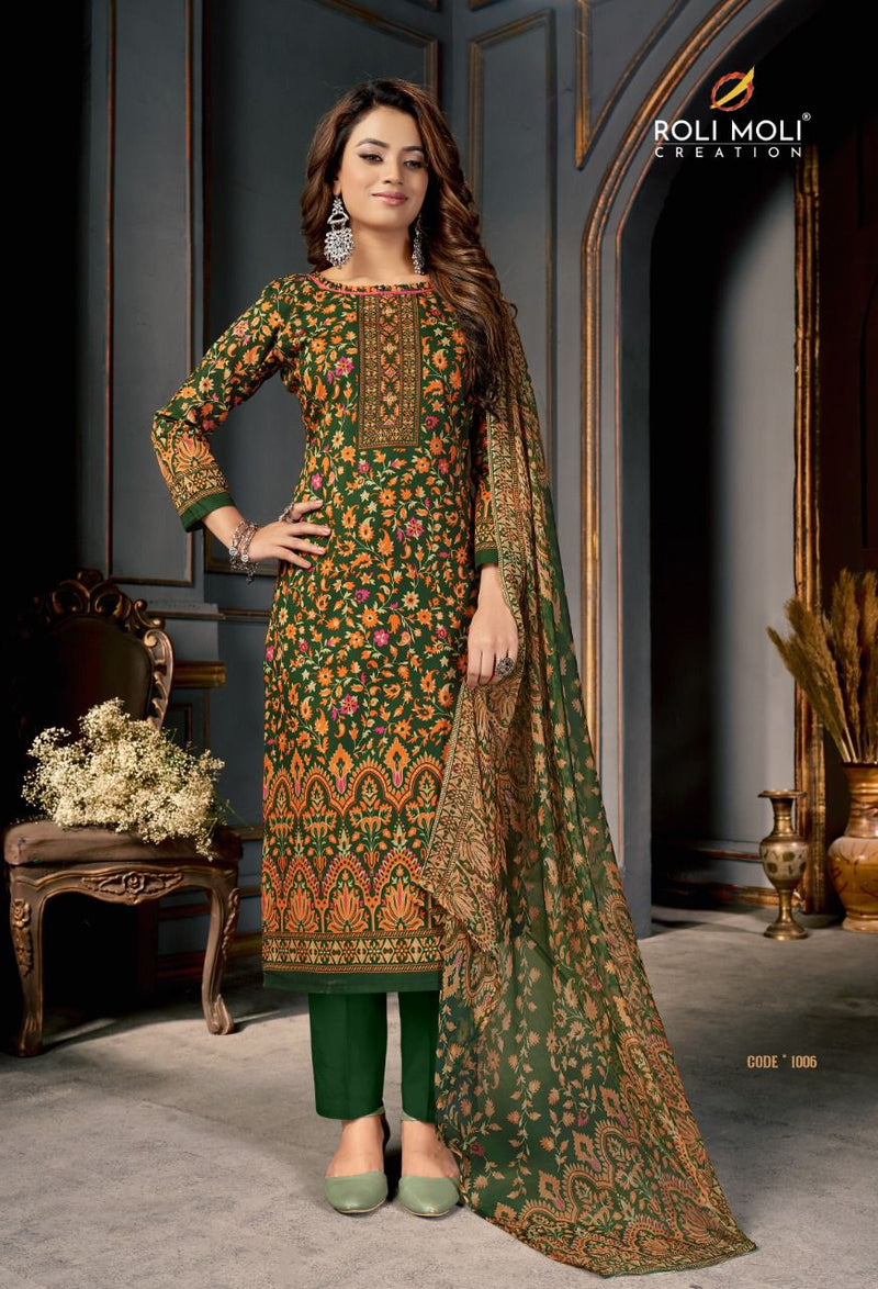 Roli Moli Creation Mallika Heavy Indo Designer Festive Wear Salwar Suits