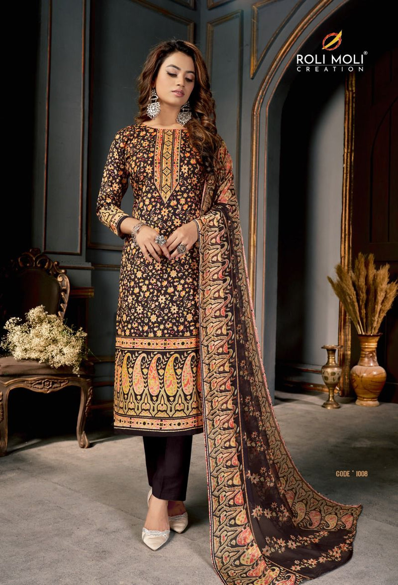Roli Moli Creation Mallika Heavy Indo Designer Festive Wear Salwar Suits