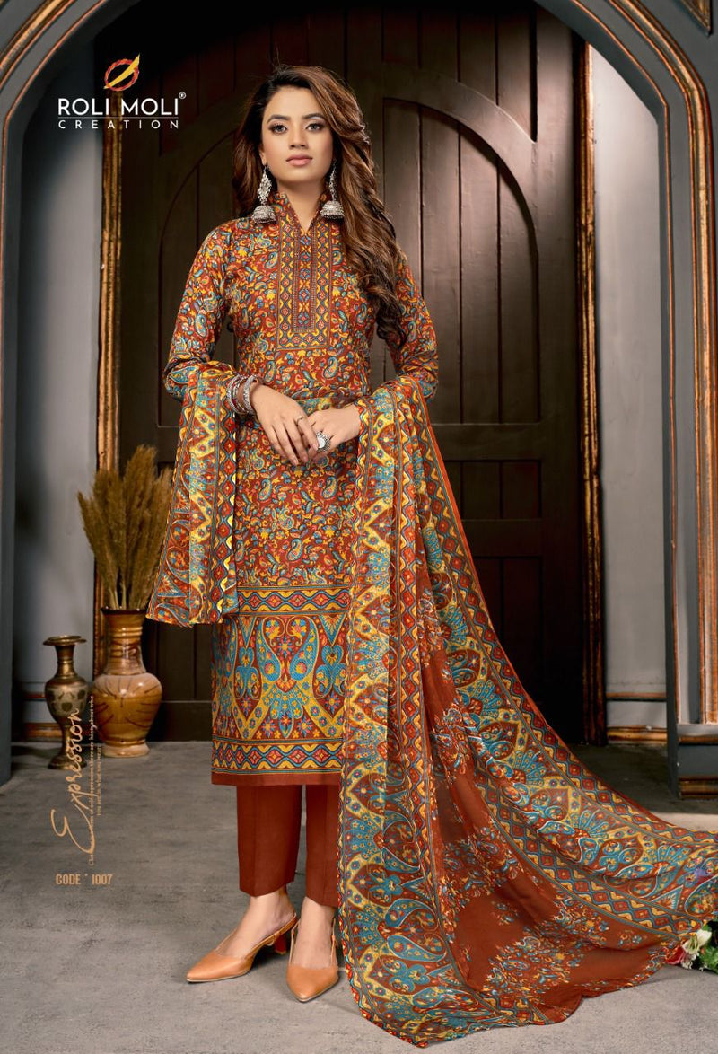 Roli Moli Creation Mallika Heavy Indo Designer Festive Wear Salwar Suits