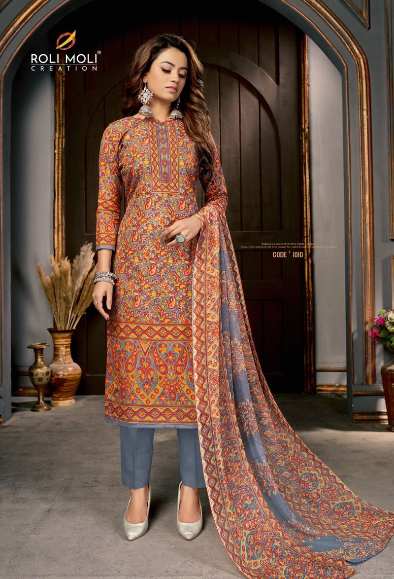 Roli Moli Creation Mallika Heavy Indo Designer Festive Wear Salwar Suits