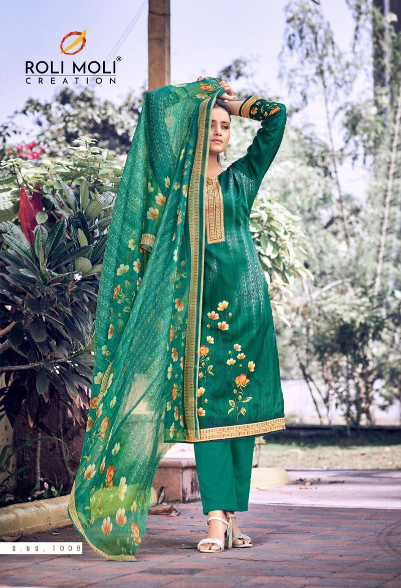 Roli Moli Mallika Indo Heavy Designer Printed Salwar Kameez