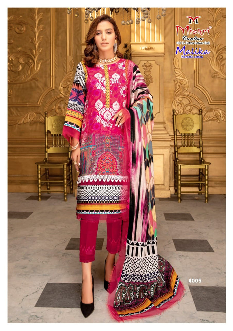 Mishri Creation Mallika Vol 4 Cotton Printed Pakistani Style Festive Wear Salwar Suits