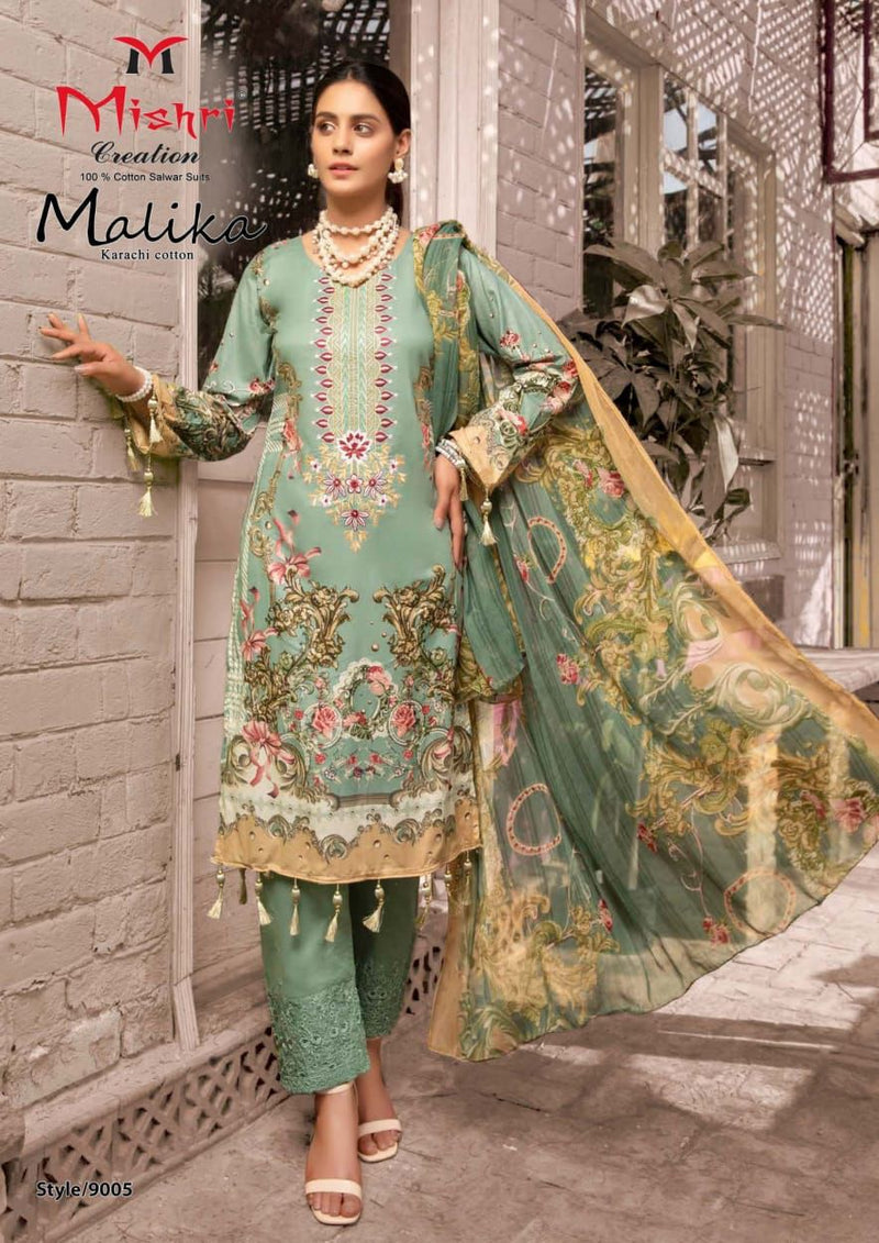 Mishri Creation Mallika Vol 9 Cotton Karachi Printed Designer Salwar Kameez