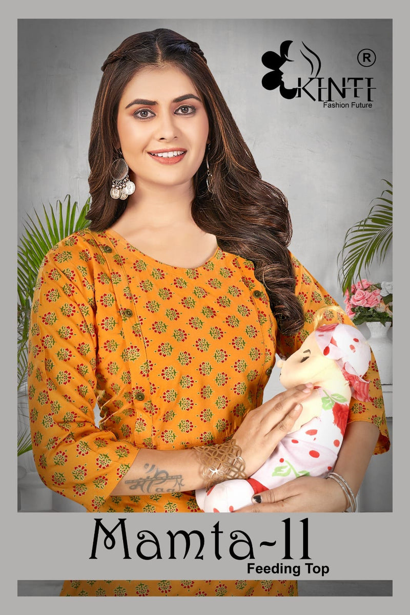 Kinti Mamta Vol 11 Rayon Print Daily Wear Kurti