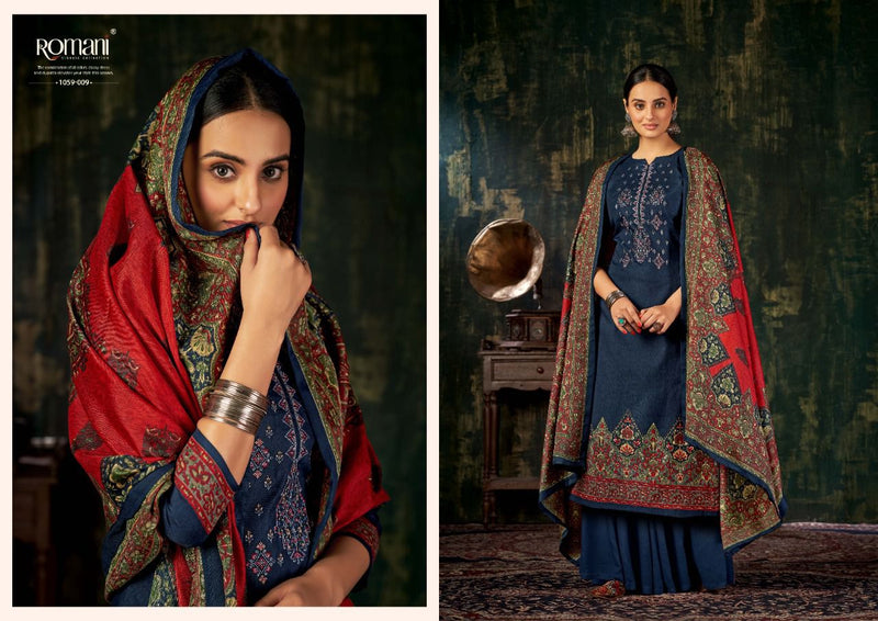 Romani Fashion Mareena Vol 5 Pure Cotton With Printed Work Stylish Designer Casual Look Salwar Kameez
