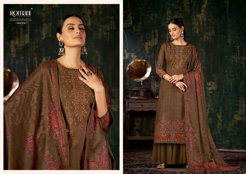 Romani Fashion Mareena Vol 5 Pure Cotton With Printed Work Stylish Designer Casual Look Salwar Kameez