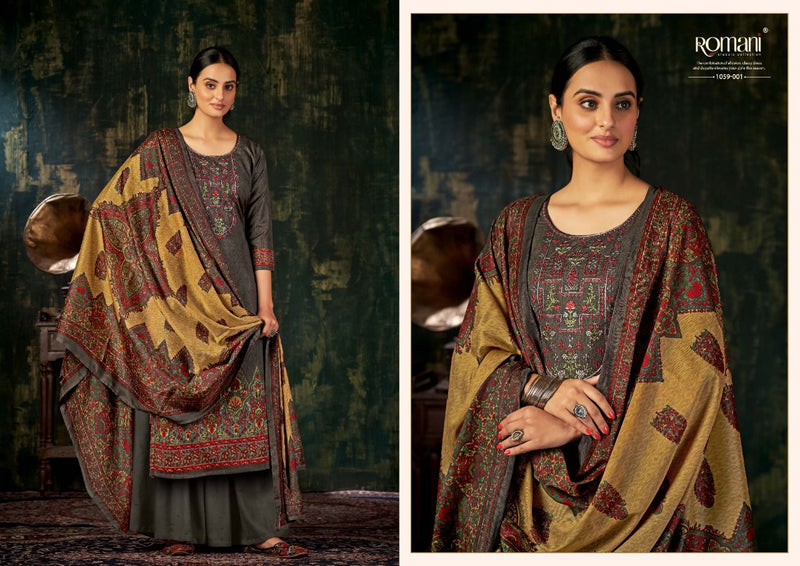 Romani Fashion Mareena Vol 5 Pure Cotton With Printed Work Stylish Designer Casual Look Salwar Kameez