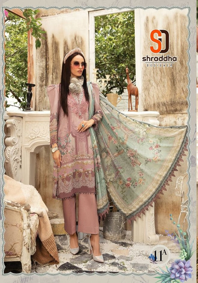 Sharaddha Designer Maria B Lawn Cotton Causal Wear  Salwar Kameez