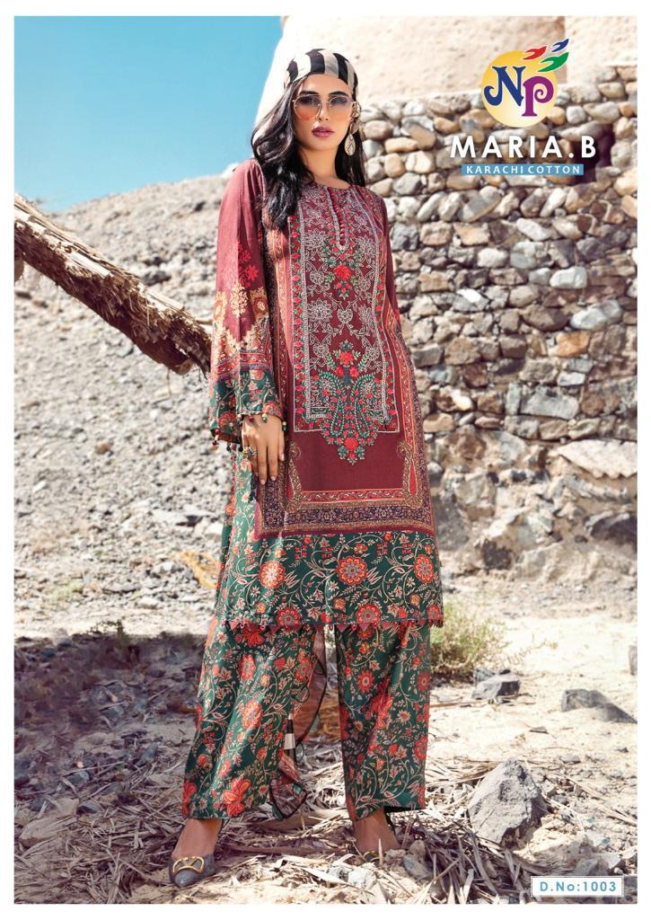 Nand Gopal Maria B Pure Cotton With Heavy Beautiful Work Stylish Designer Pakistani Salwar Kameez