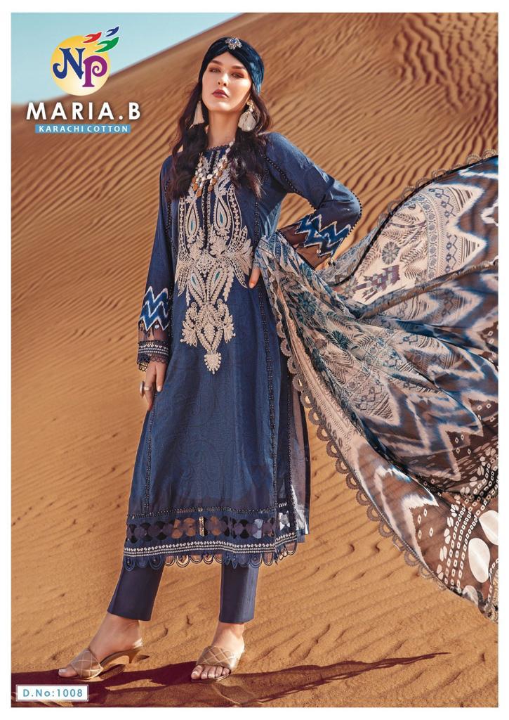 Nand Gopal Maria B Pure Cotton With Heavy Beautiful Work Stylish Designer Pakistani Salwar Kameez