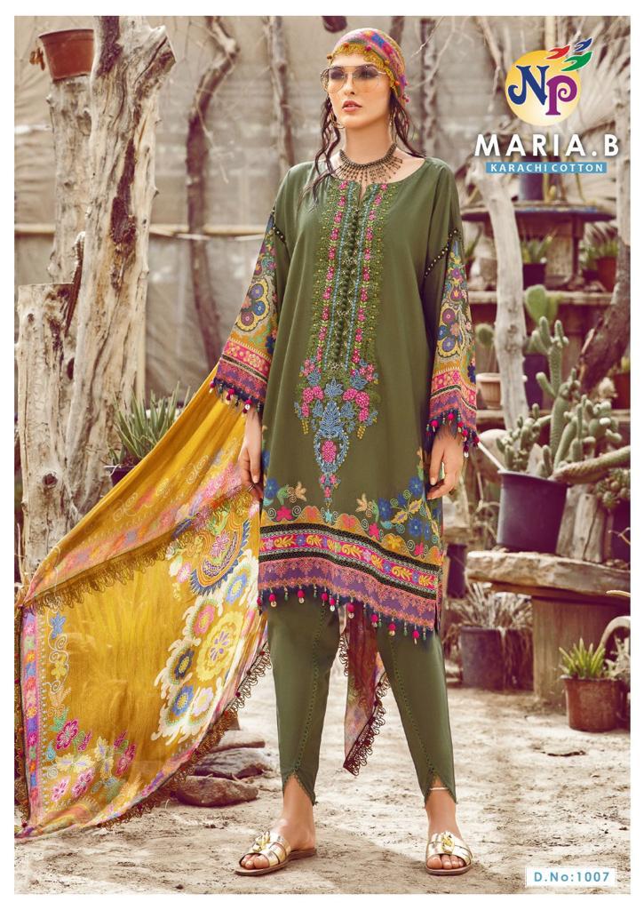 Nand Gopal Maria B Pure Cotton With Heavy Beautiful Work Stylish Designer Pakistani Salwar Kameez