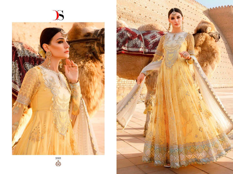 Deepsy Suits Maria B Lawn 23 Vol 2 Pure Cotton Print Heavy Embroidery Work Pakistani Salwar Suit