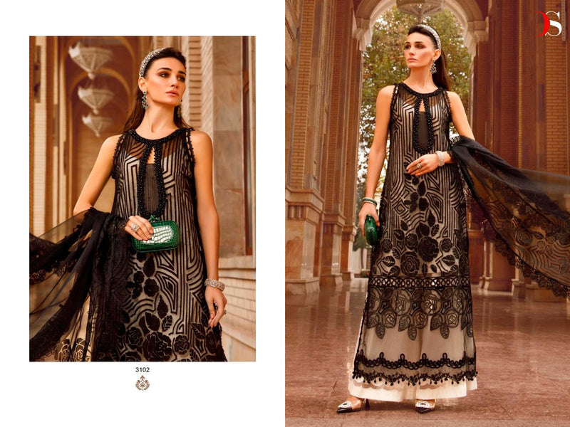 Deepsy Suits Maria B Lawn 23 Vol 2 Pure Cotton Print Heavy Embroidery Work Pakistani Salwar Suit