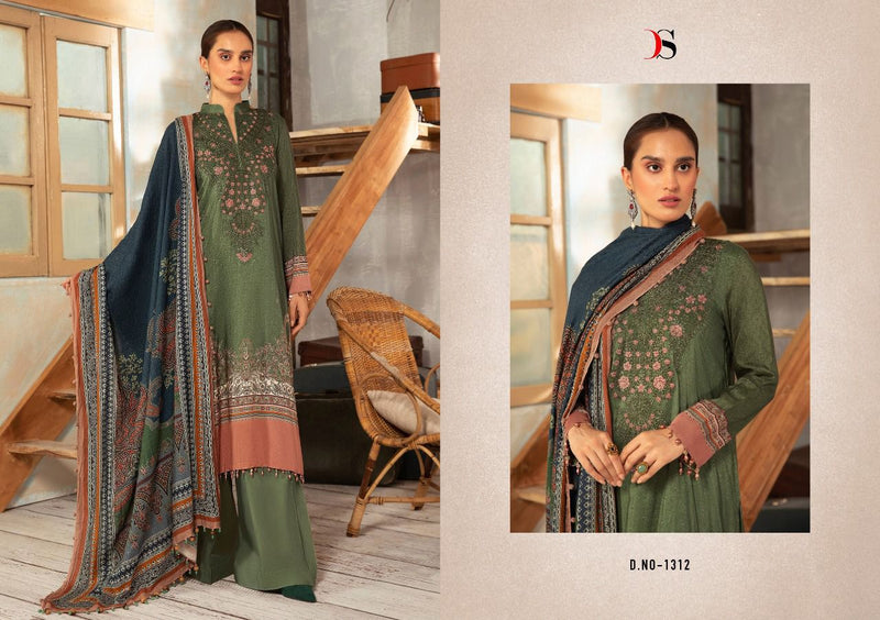 Deepsy Suit Maria B Vintage Collection 21 2Nx Cotton Pakistani Style Embroidered Party Wear Salwar Kameez