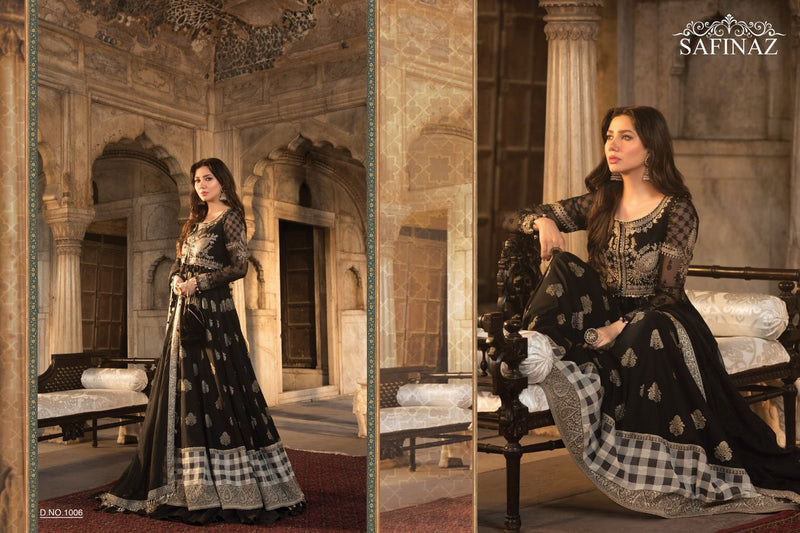 Safeenaz Maria B Vol 9 Lawn Cotton Embroidered Pakistani Style Party Wear Printed Salwar Suits