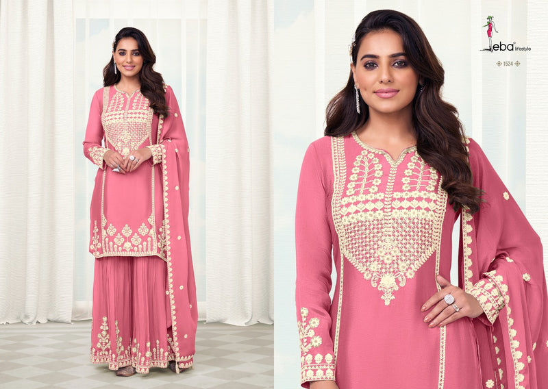 Eba Lifestyle Maria Vol 2 Chinon With Heavy Embroidery Work Stylish Designer Casual Look Salwar Kameez