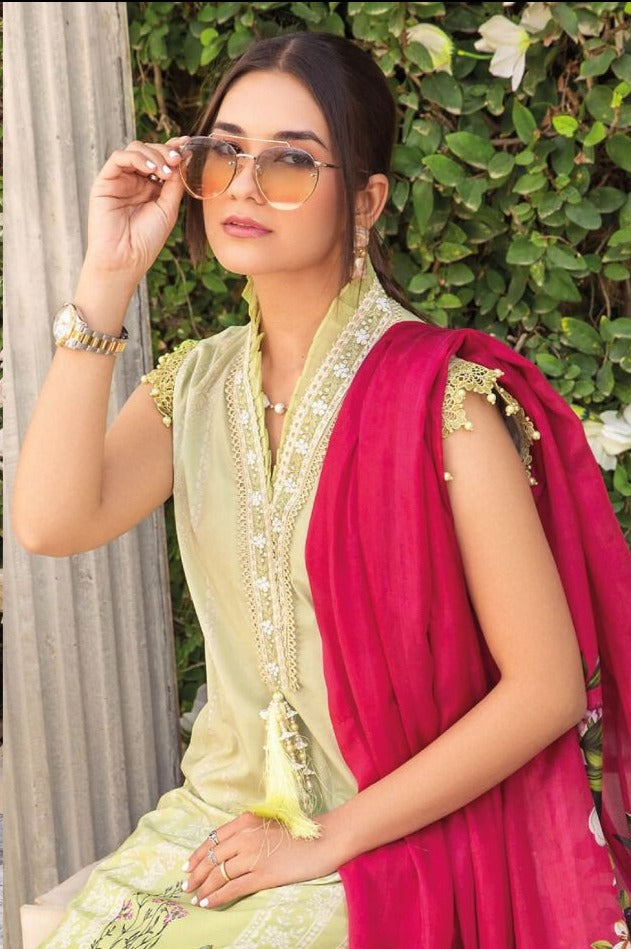 Deepsy Suits Mariab M Print 22 Jam Cotton Embroidered Party Wear Salwar Suits