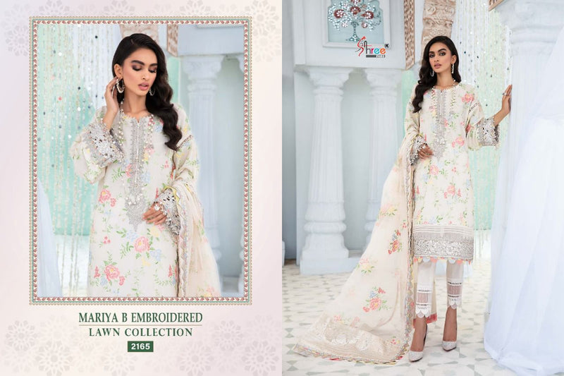 Shree Fabs Mariya B Embroidered Lawn Collection Cotton Pakistani Style Party Wear Salwar Suits