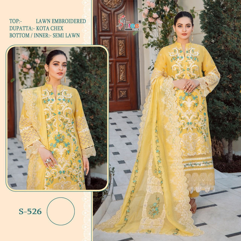 Shree Fabs Mariya B Pret Collection Vol 3 Cotton Embroidered Pakistani Style Party Wear Salwar Kameez