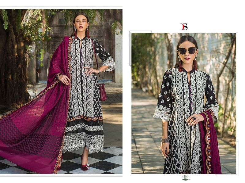 Deepsy Suits Maryam N Mariya Lawn 22 Cotton Embroidered Pakistani Style Wedding Wear Salwar Kameez