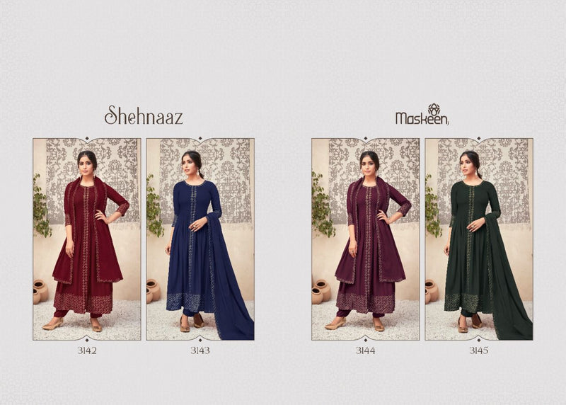 Maskeenji Shehnaaz Viscose Rayon With Beautiful Embroidery Kurti