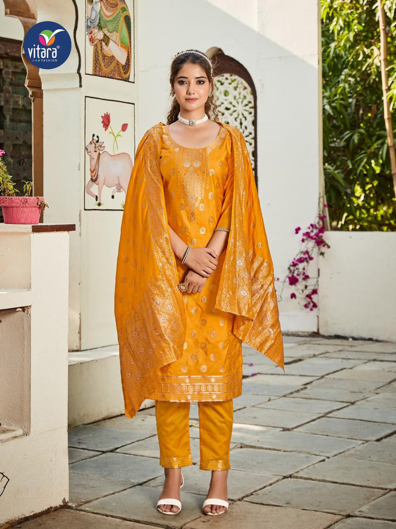 Vitara Fashion Mastani Vol 2 Dolla Viscose Weaving Jacquard Fancy Designer Partywear Kurti