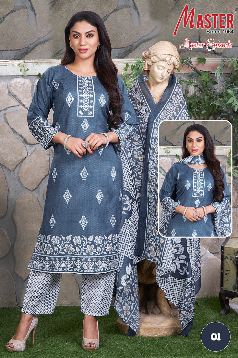 Master Episode Cotton Printed Daily Wear Designer Kurti