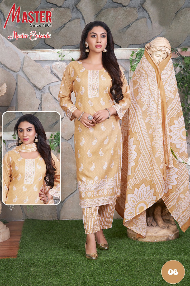 Master Episode Cotton Printed Daily Wear Designer Kurti
