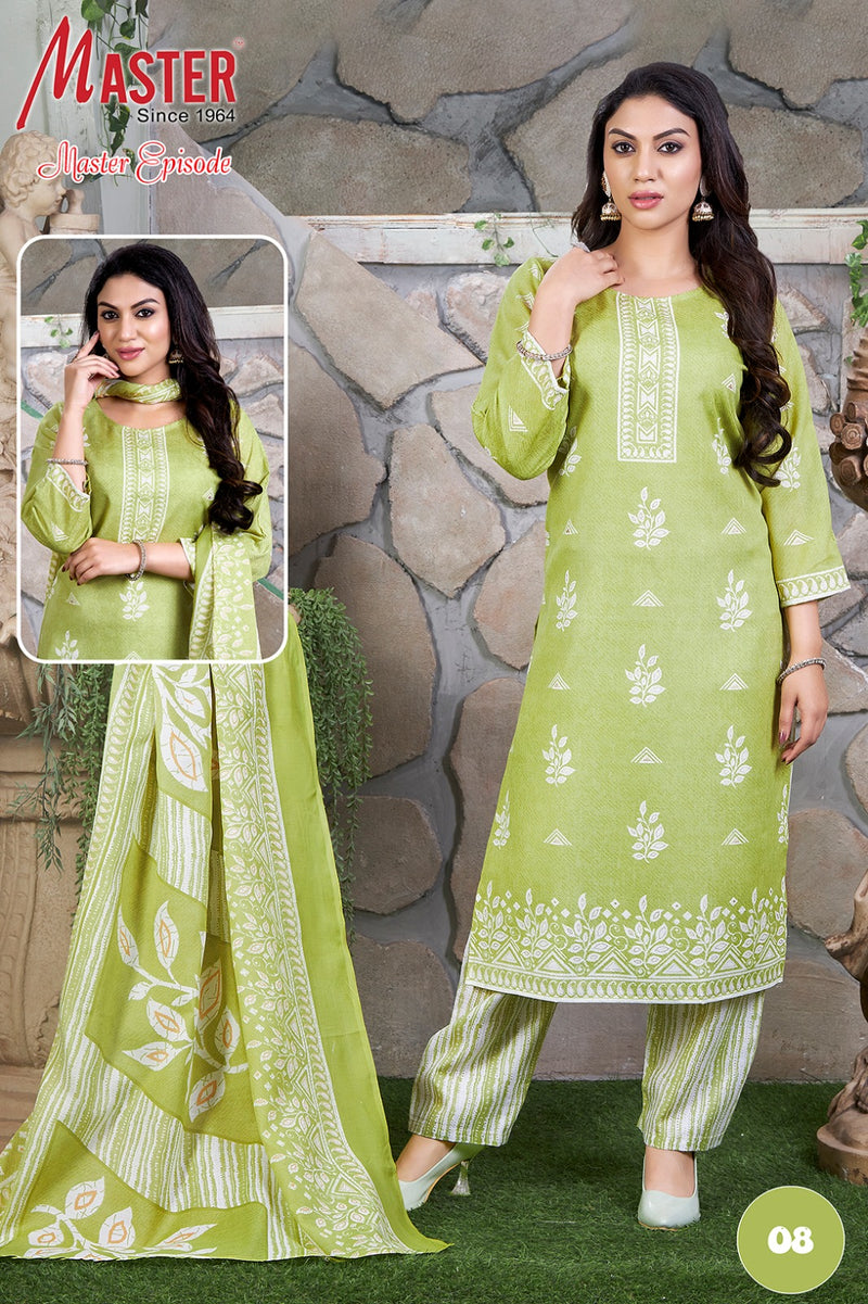 Master Episode Cotton Printed Daily Wear Designer Kurti
