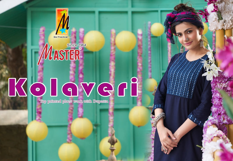 Master Kolaveri Rayon Fancy Patiyala Style Festive Wear Salwar Suits