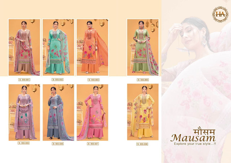 Harshit Fashion Hub Mausam Jam Cotton Festive Wear Salwar Suits With Beautiful Digital Prints