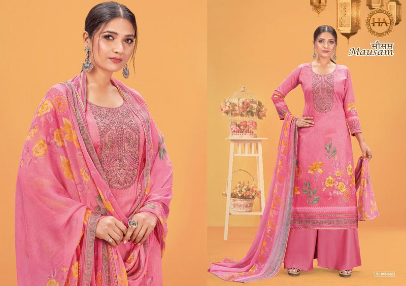 Harshit Fashion Hub Mausam Jam Cotton Festive Wear Salwar Suits With Beautiful Digital Prints